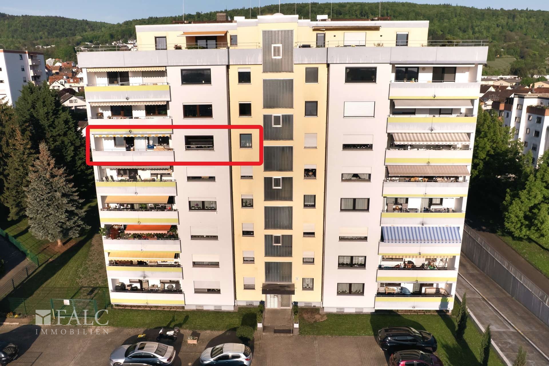 Gebäude drohne